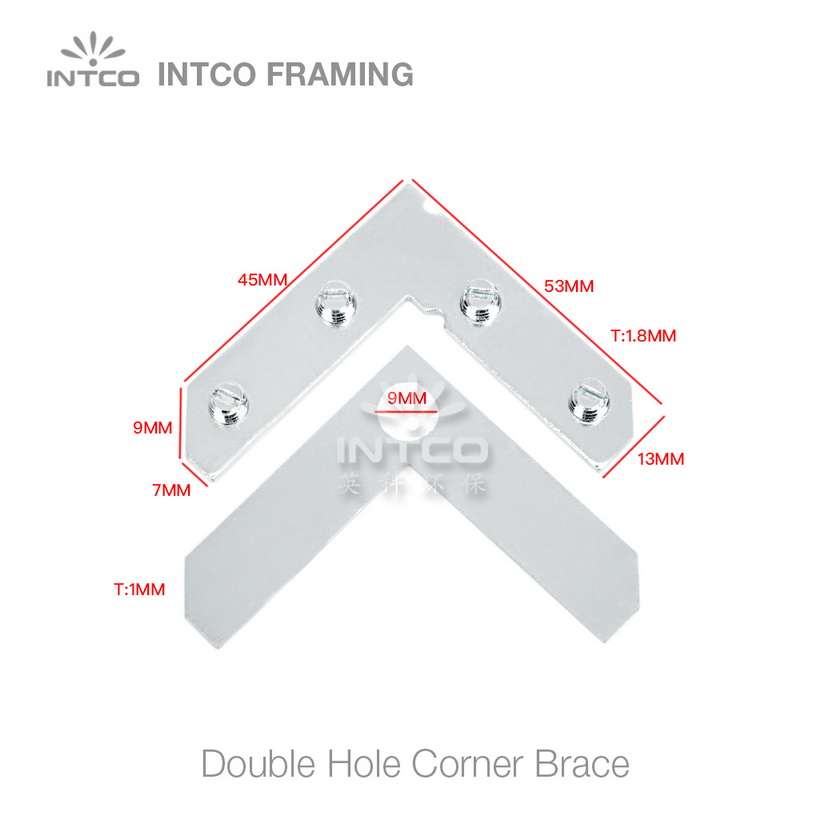 size of picture frame L shape flat plate